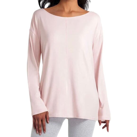 H by Halston Tops - NWT H by HALSTON boat neck pullover in soft Blush